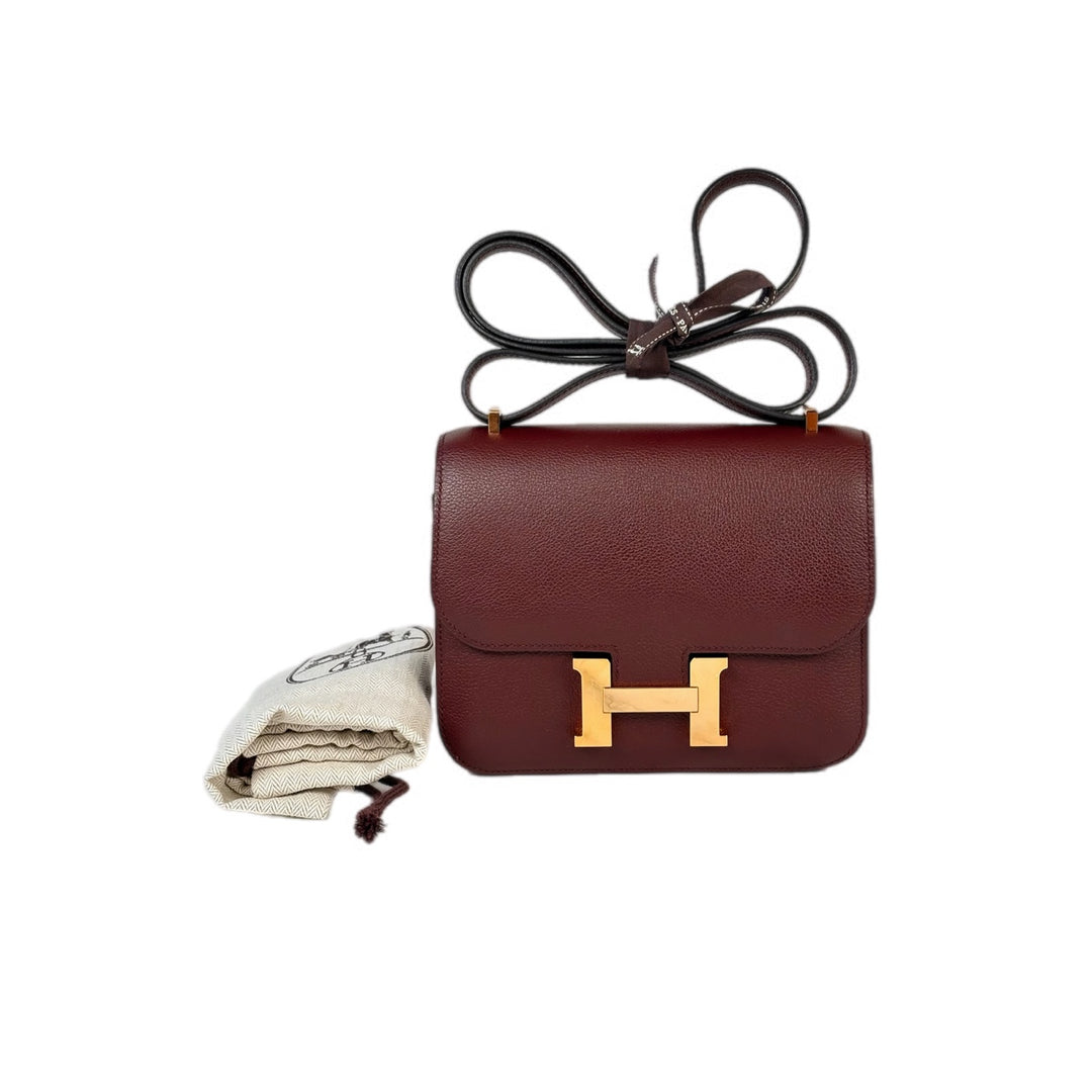 Hermes Constance Mini Bag 55 Rough Evercolor