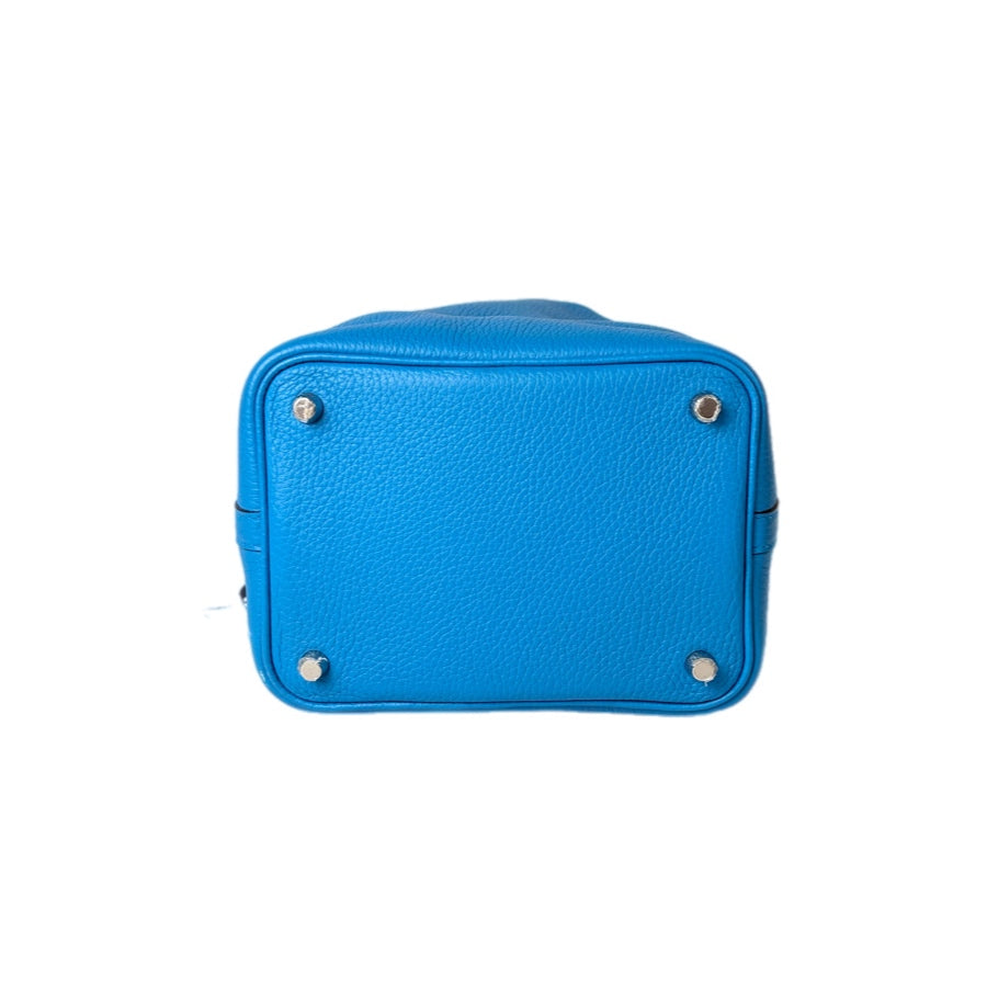 Hermes Picotin 18 Blue Bag TC