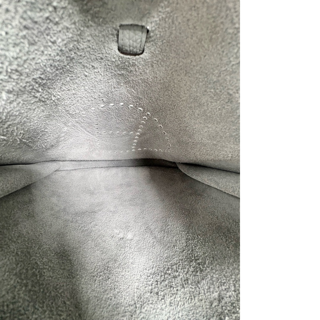 Hermes Evelyne  29cm TC Blue Glacier Bag