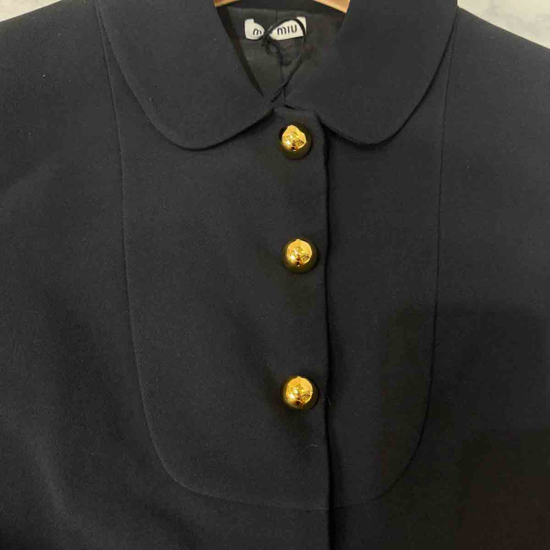 Miumiu Black Jacket 42