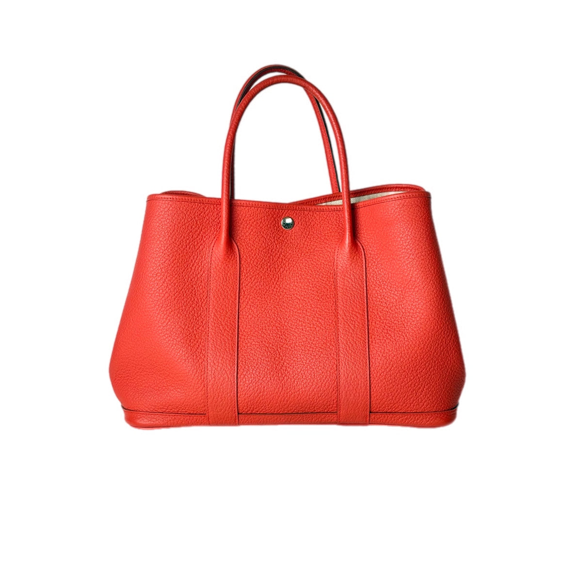 Hermes Garden Party 36cm Orange TC Leather