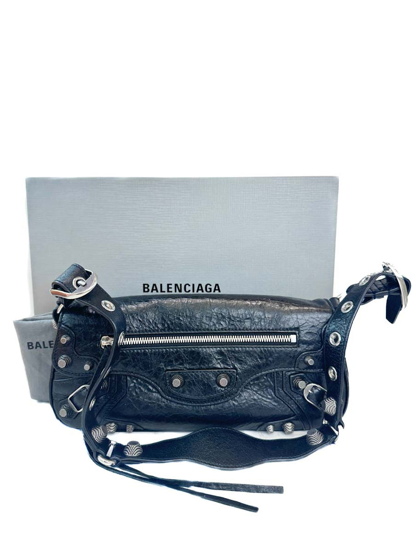 Balenciaga Le Cagole Sling Black Small