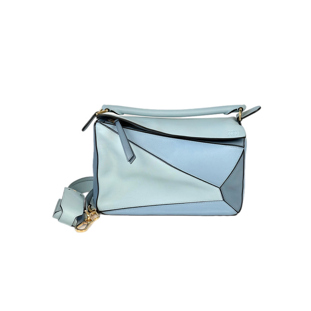 Loewe Puzzle Med Blue Bag