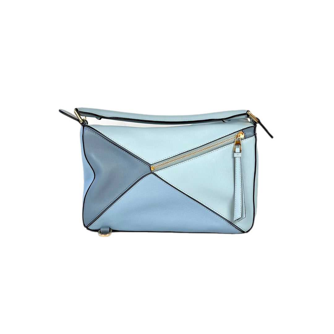 Loewe Puzzle Med Blue Bag