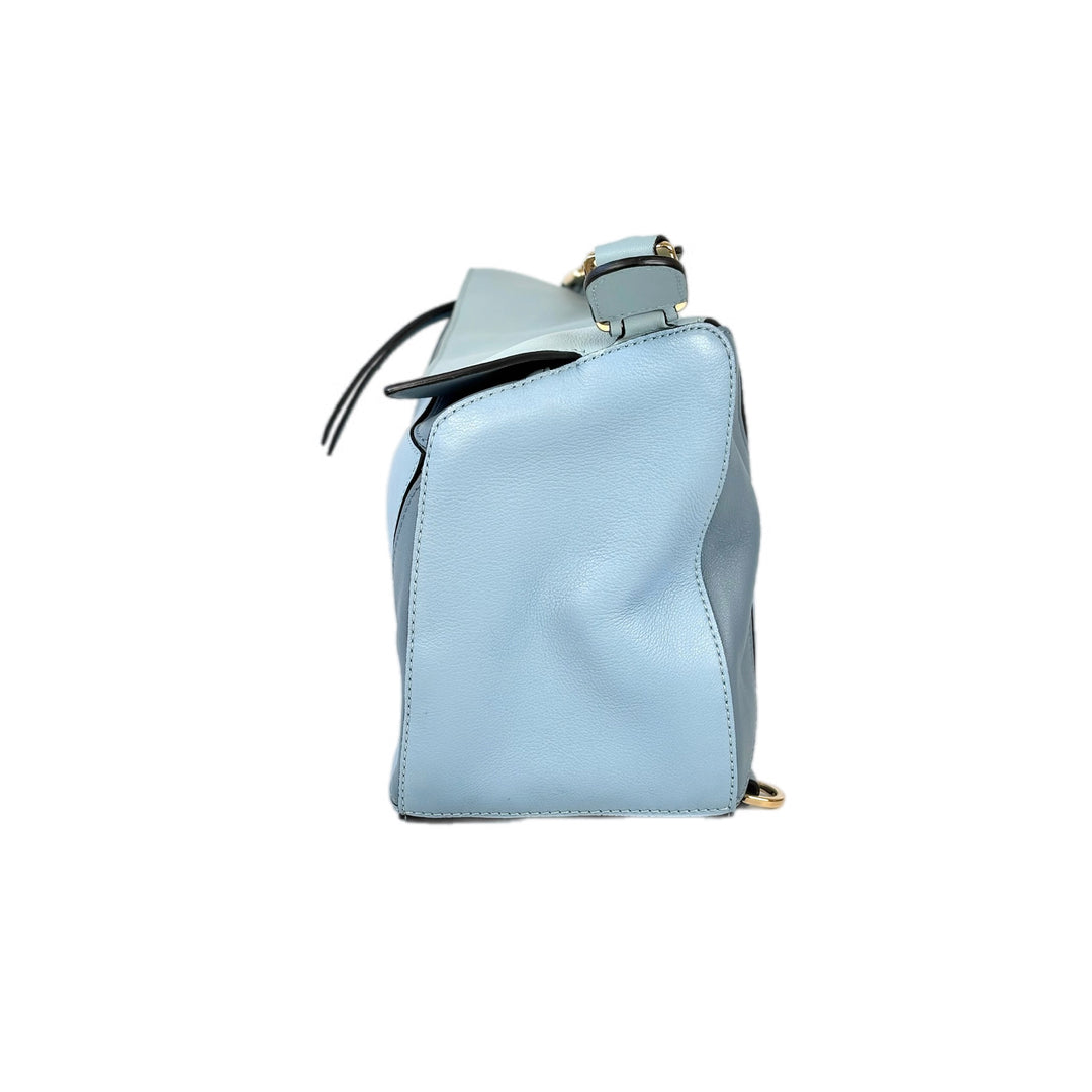 Loewe Puzzle Med Blue Bag