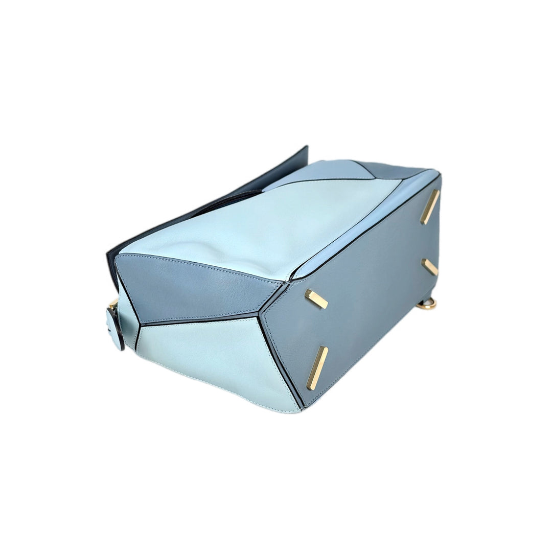Loewe Puzzle Med Blue Bag