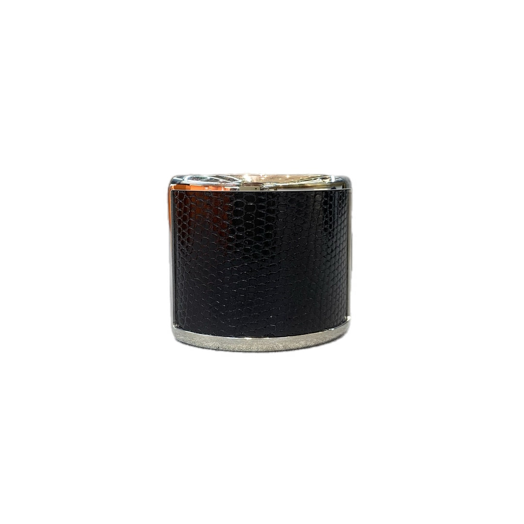 Hermes H Bangle Black Lizard Skin