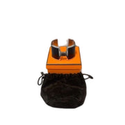 Hermes H Bangle Black Lizard Skin