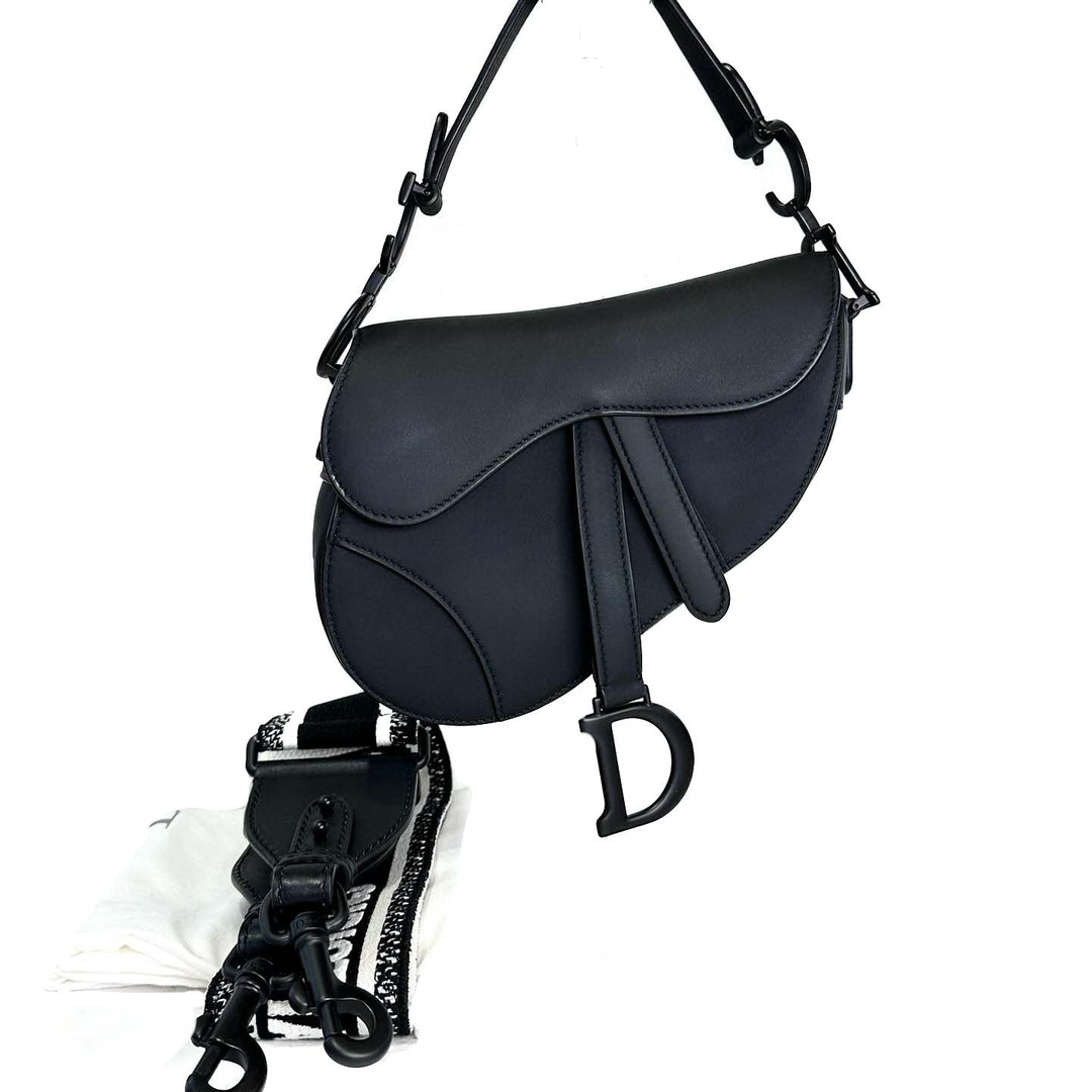 Dior Mini So Black Saddle Bag