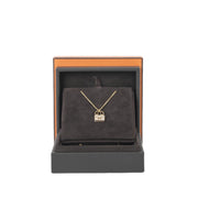 Hermes Rose Gold Diamond Constance Necklace