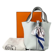 Hermes Picotin 18 Blue Bag