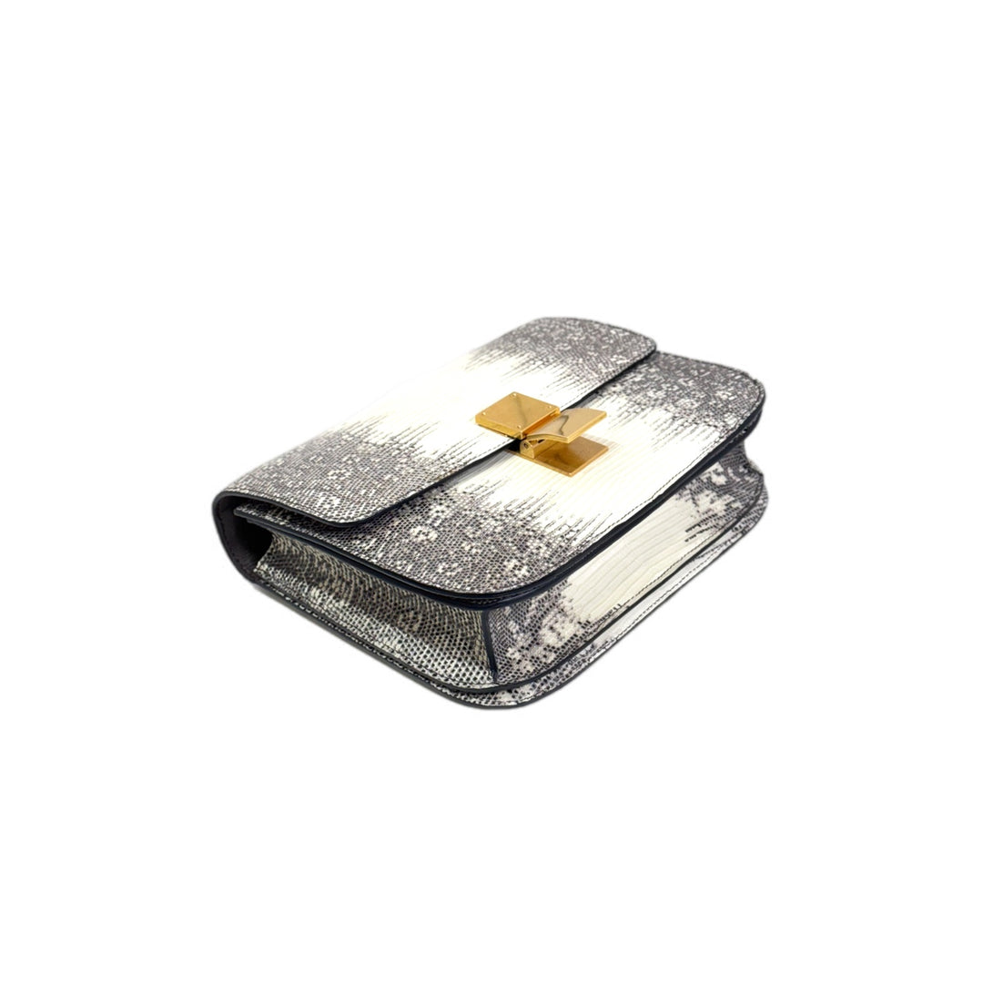 Celine Classic Box Med Lizard FCE2140