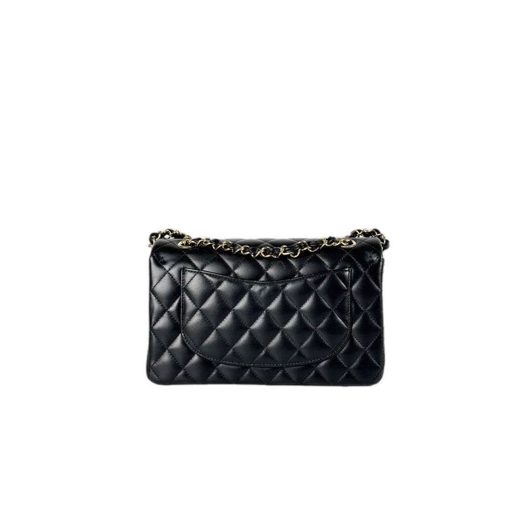 Chanel Classic Flap Small Lambskin Black Bag