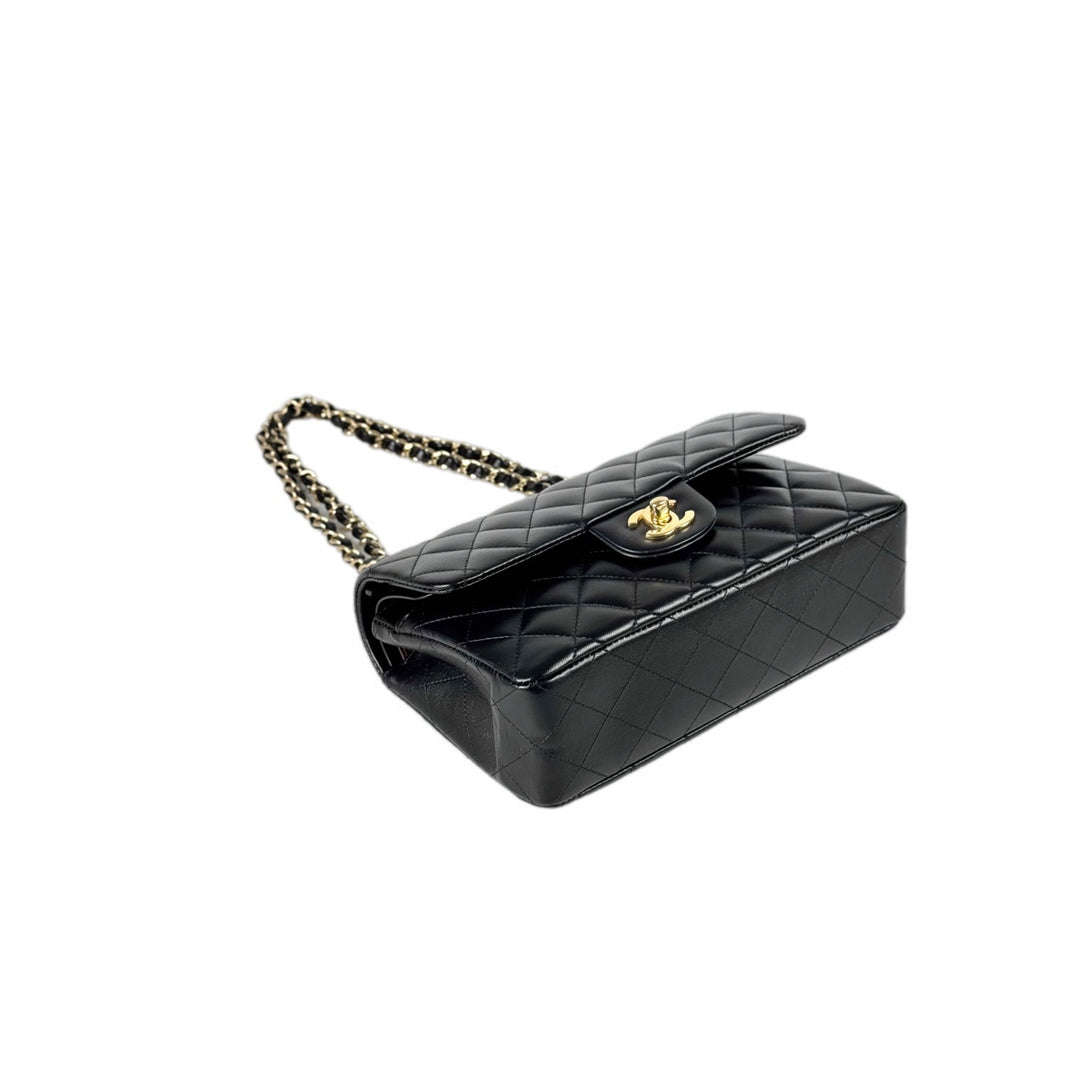 Chanel Classic Flap Small Lambskin Black Bag