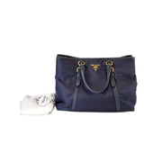 Prada Dark Blue Tote Bag