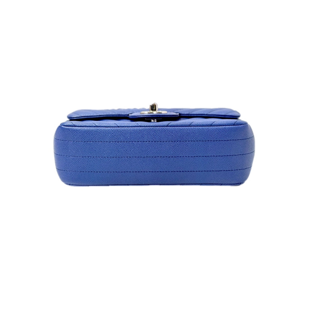 Chanel Classic Flap Mini Blue Caviar