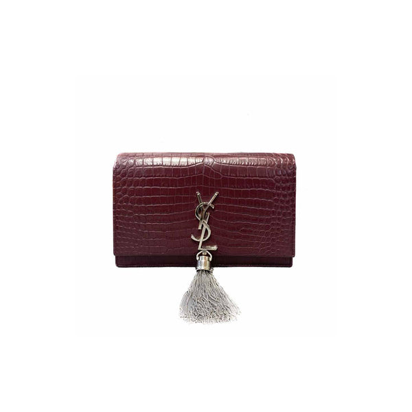 YSL Small Red Kate Tassel Chain Bag - Jiaxyk