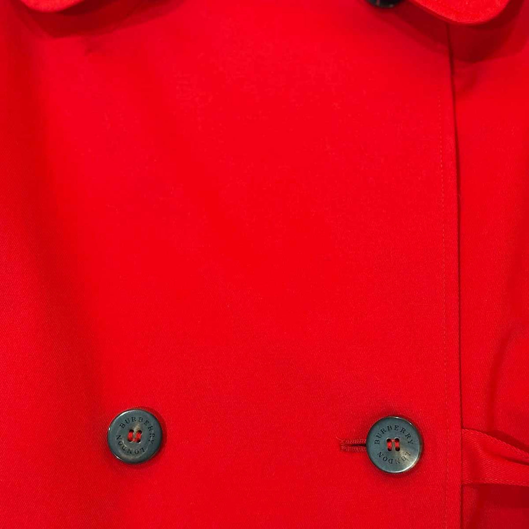 Burberry Trench Coat Red #10