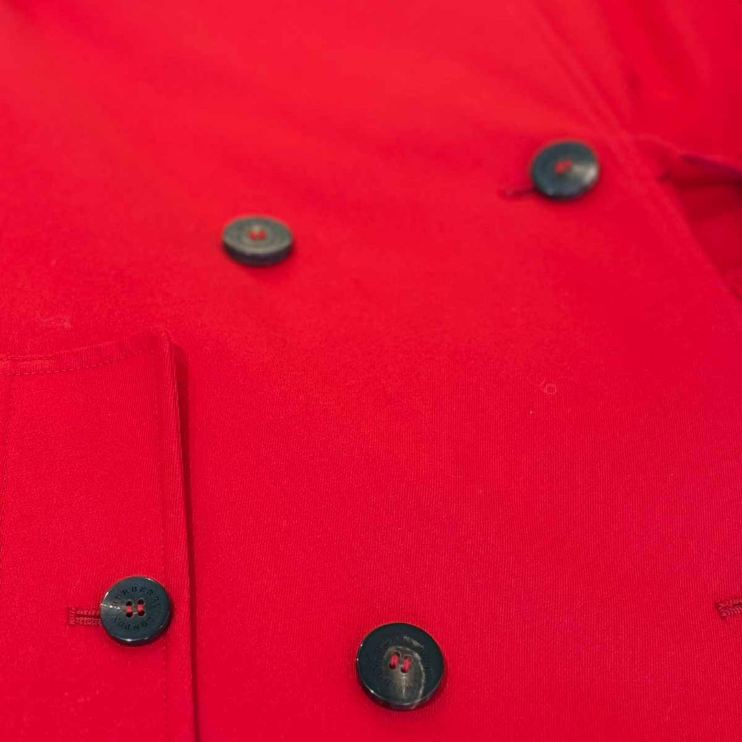 Burberry Trench Coat Red #10