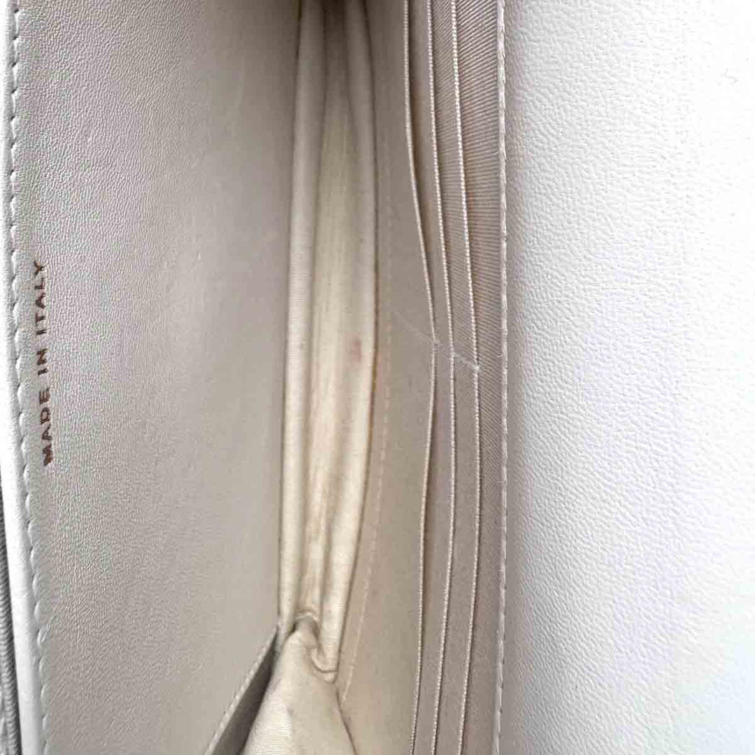 Chanel Trendy CC WOC Bag White Lambskin