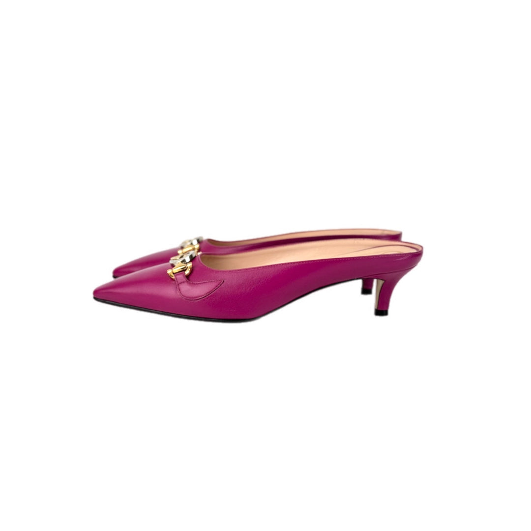 Gucci GG Zumi Malaga Pink Shoes #38.5