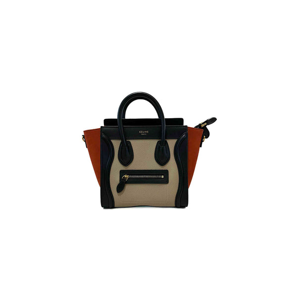 Celine Multicolour Nano Luggage Bag - Jiaxyk