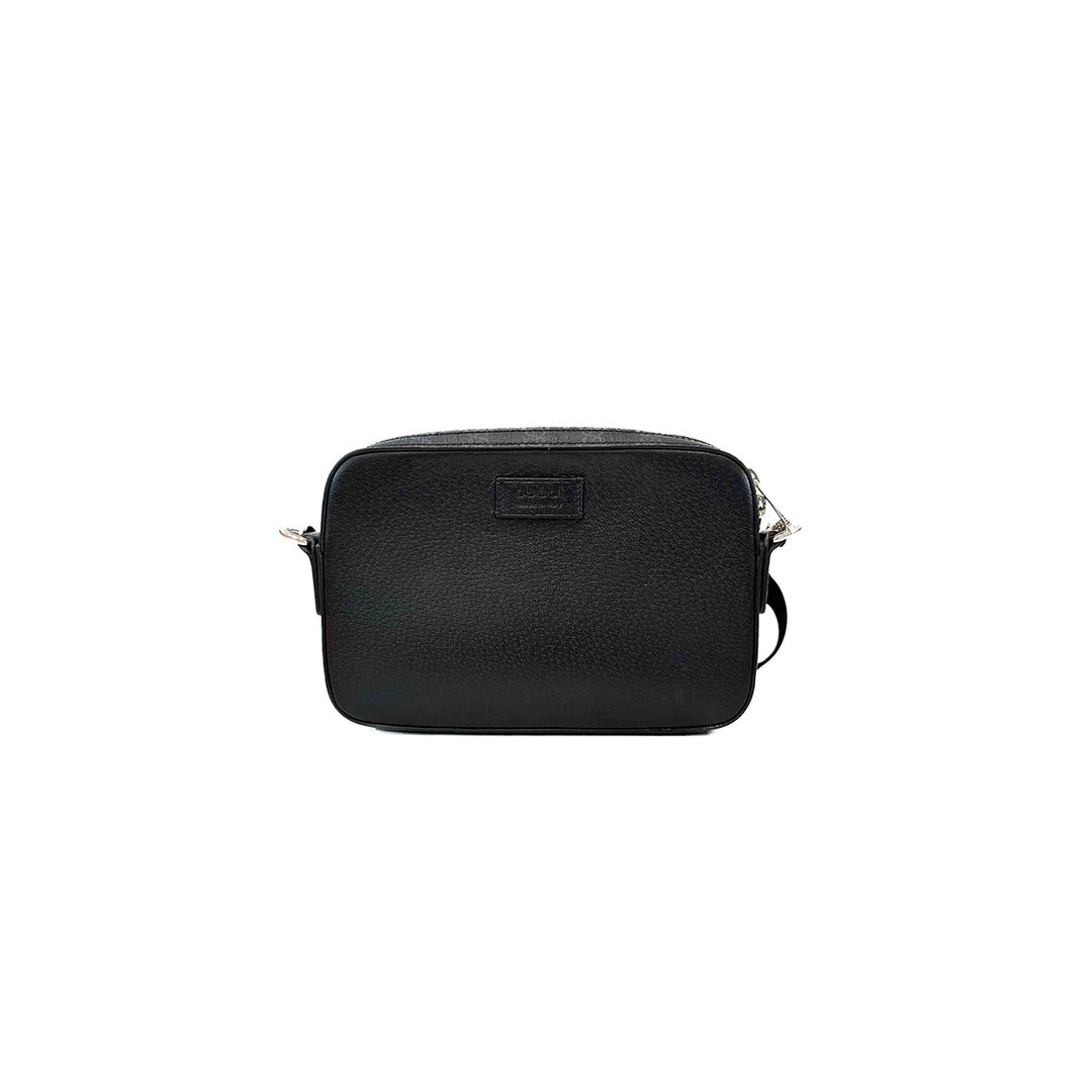 Gucci Black GG Camera Crossbody Bag