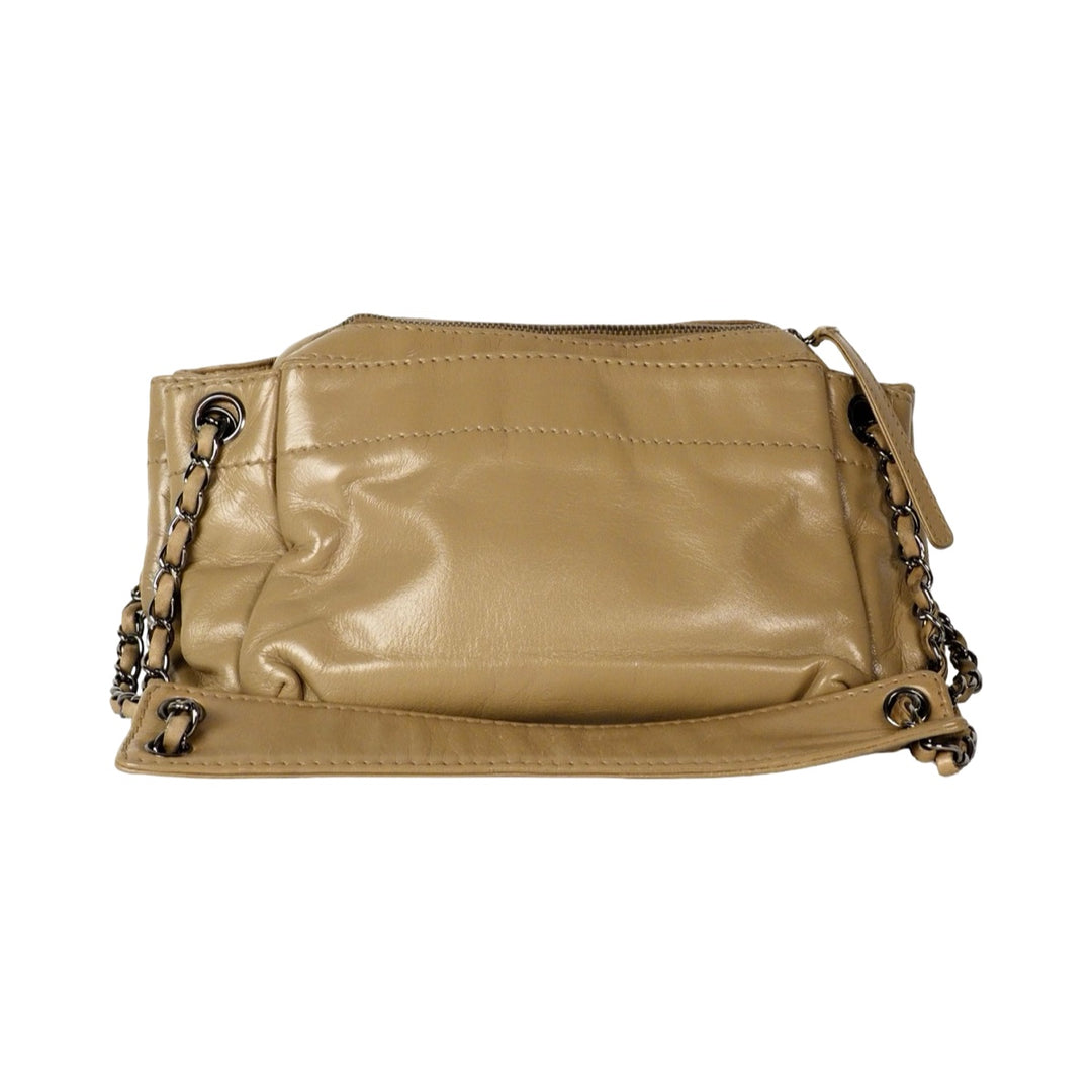 Chanel Brown Leather Hand Bag