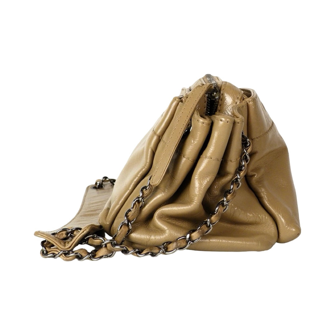 Chanel Brown Leather Hand Bag
