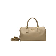 Prada Saffiano Boston Bag With Strap