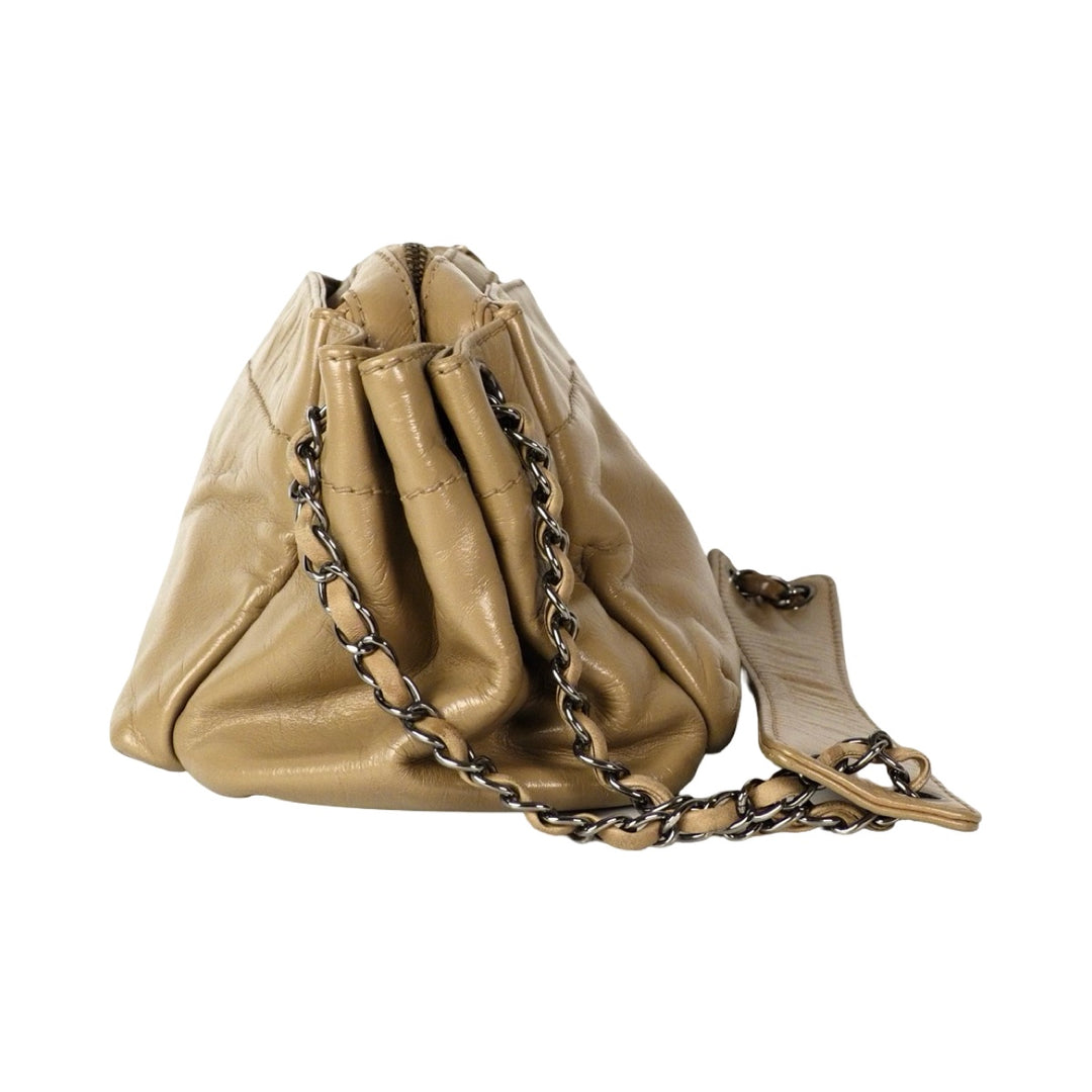 Chanel Brown Leather Hand Bag