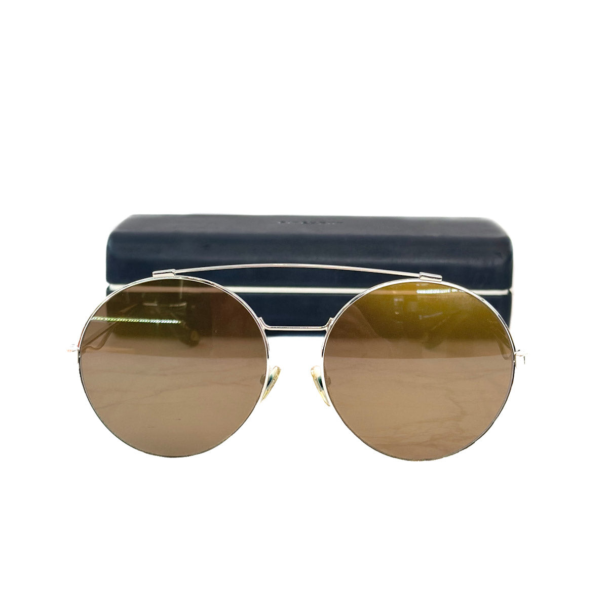 Givenchy Brown Round Sunglasses