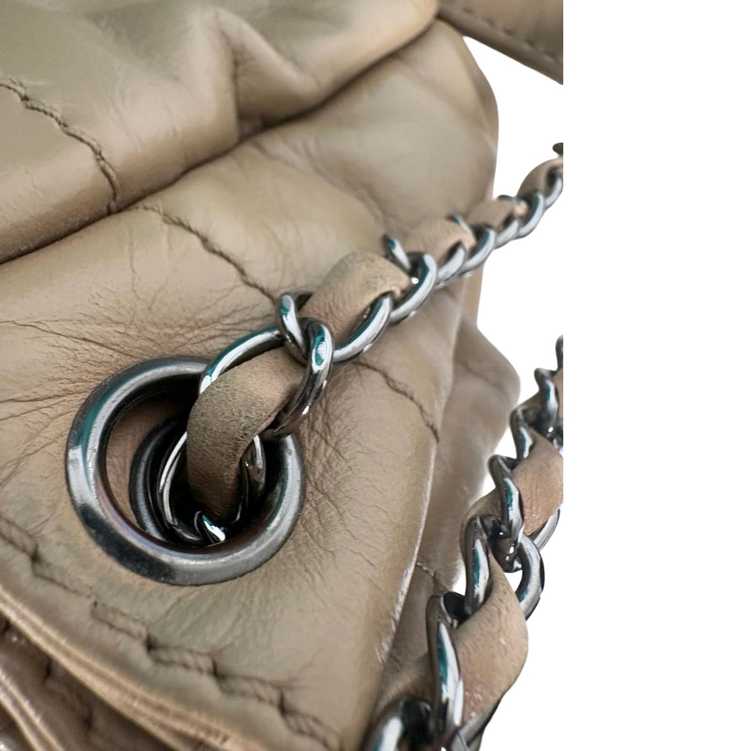 Chanel Brown Leather Hand Bag