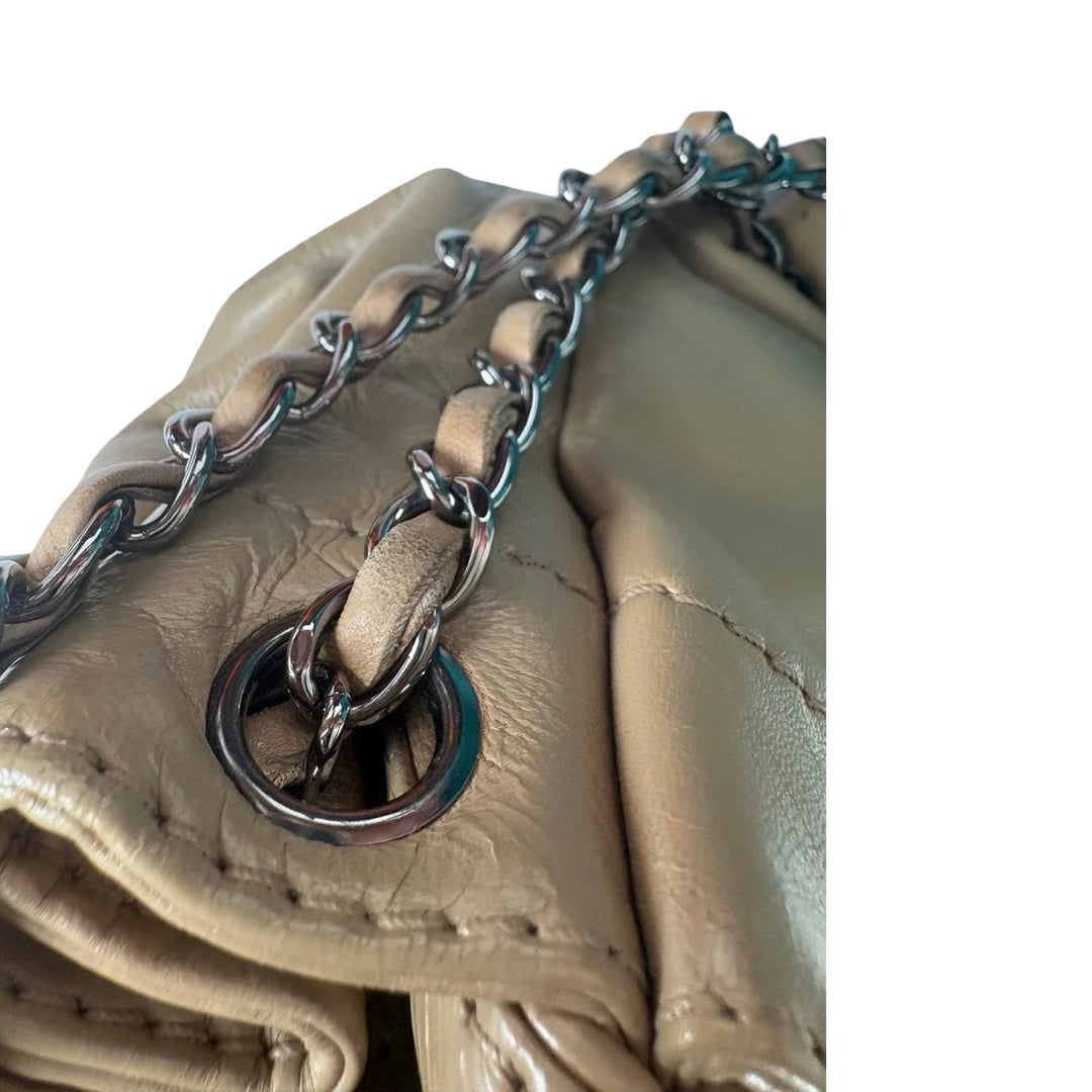 Chanel Brown Leather Hand Bag