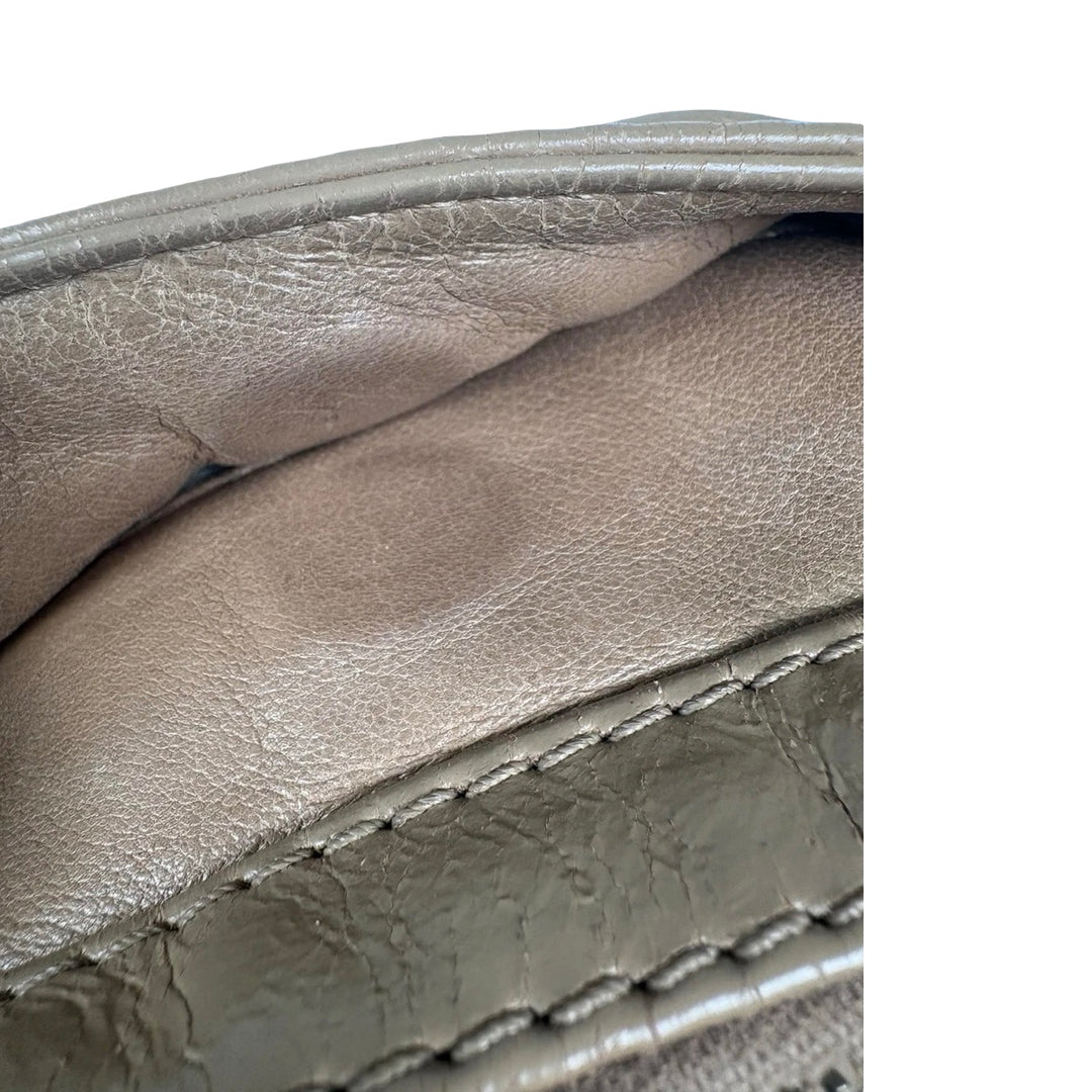 Chanel Brown Leather Hand Bag