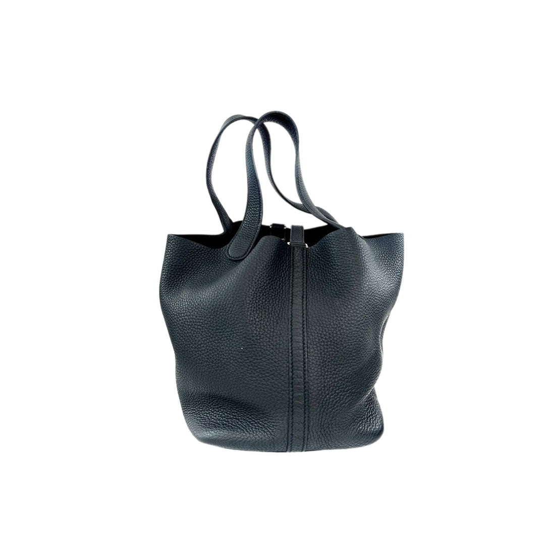 Hermes Picotin 22cm Bag Black TC