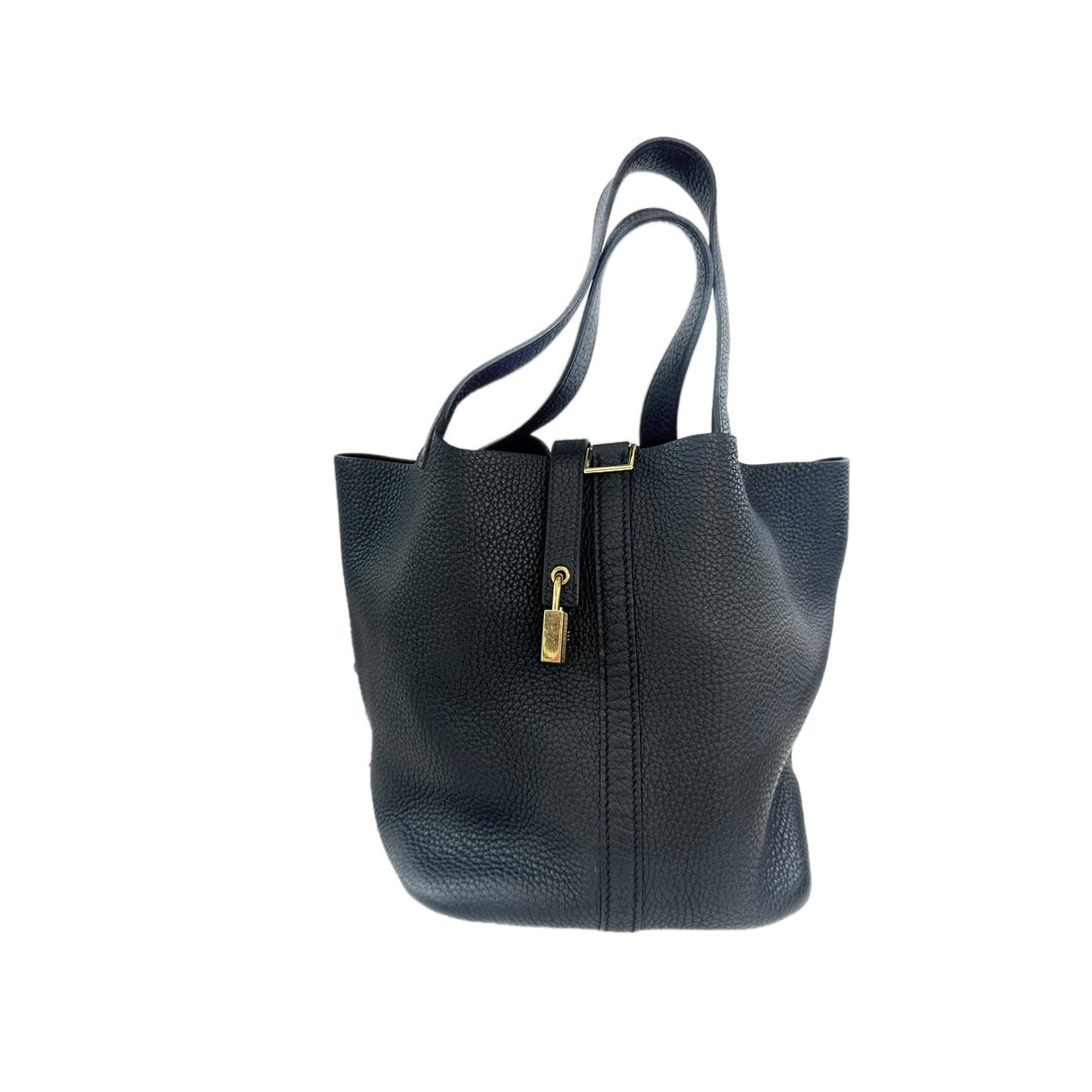 Hermes Picotin 22cm Bag Black TC