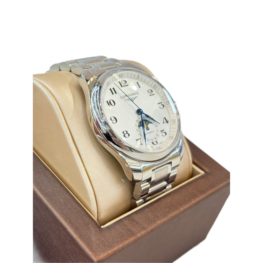 Longines Master Collection Moonphase Steel Auto Watch 42mm