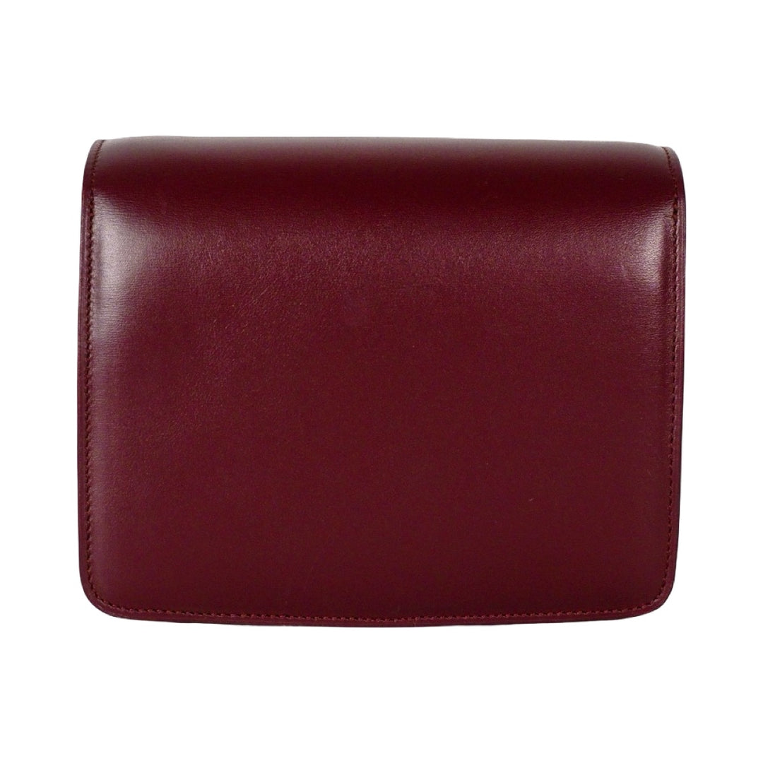 Celine Red Classic Box Mini Bag