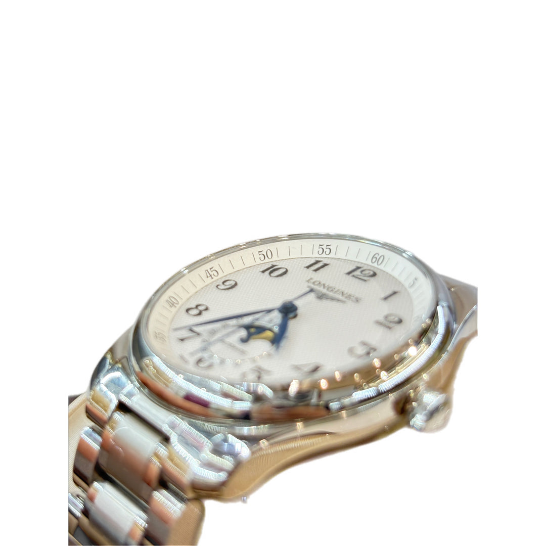 Longines Master Collection Moonphase Steel Auto Watch 42mm