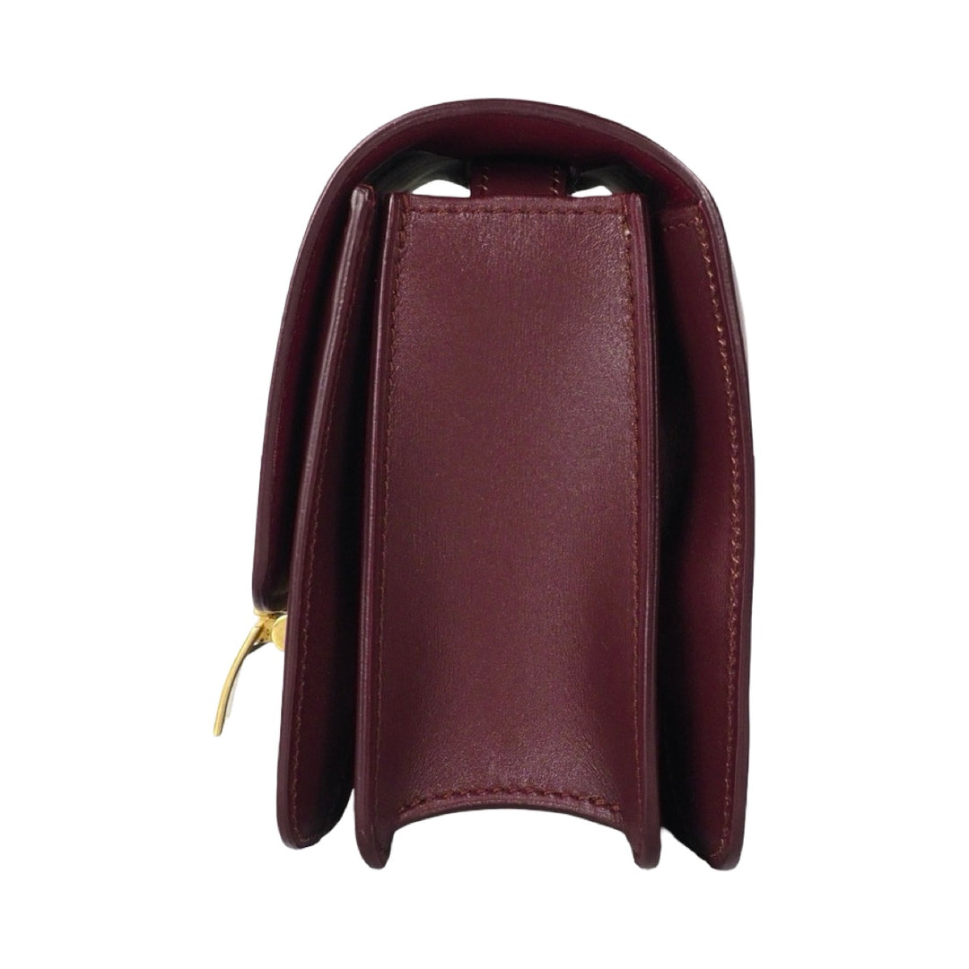 Celine Red Classic Box Mini Bag