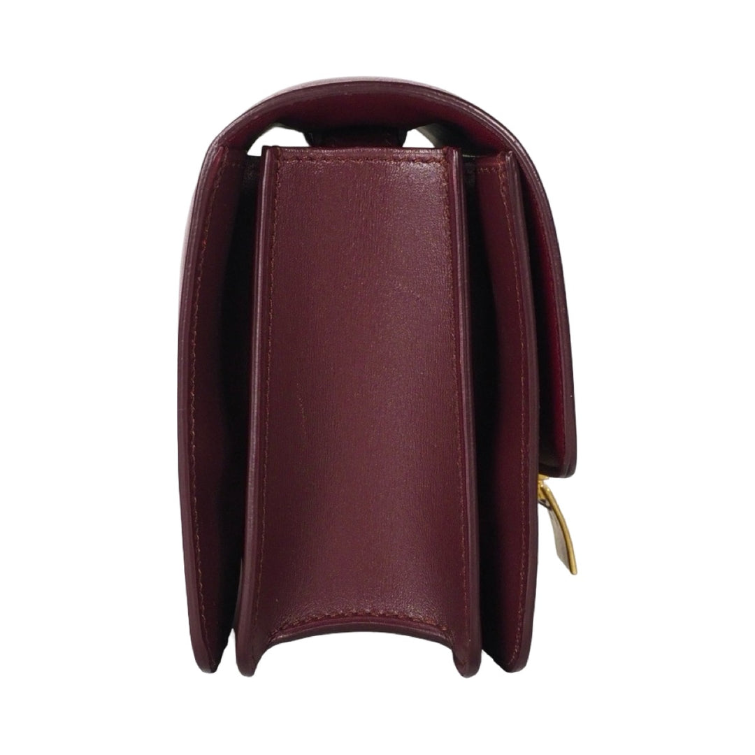 Celine Red Classic Box Mini Bag