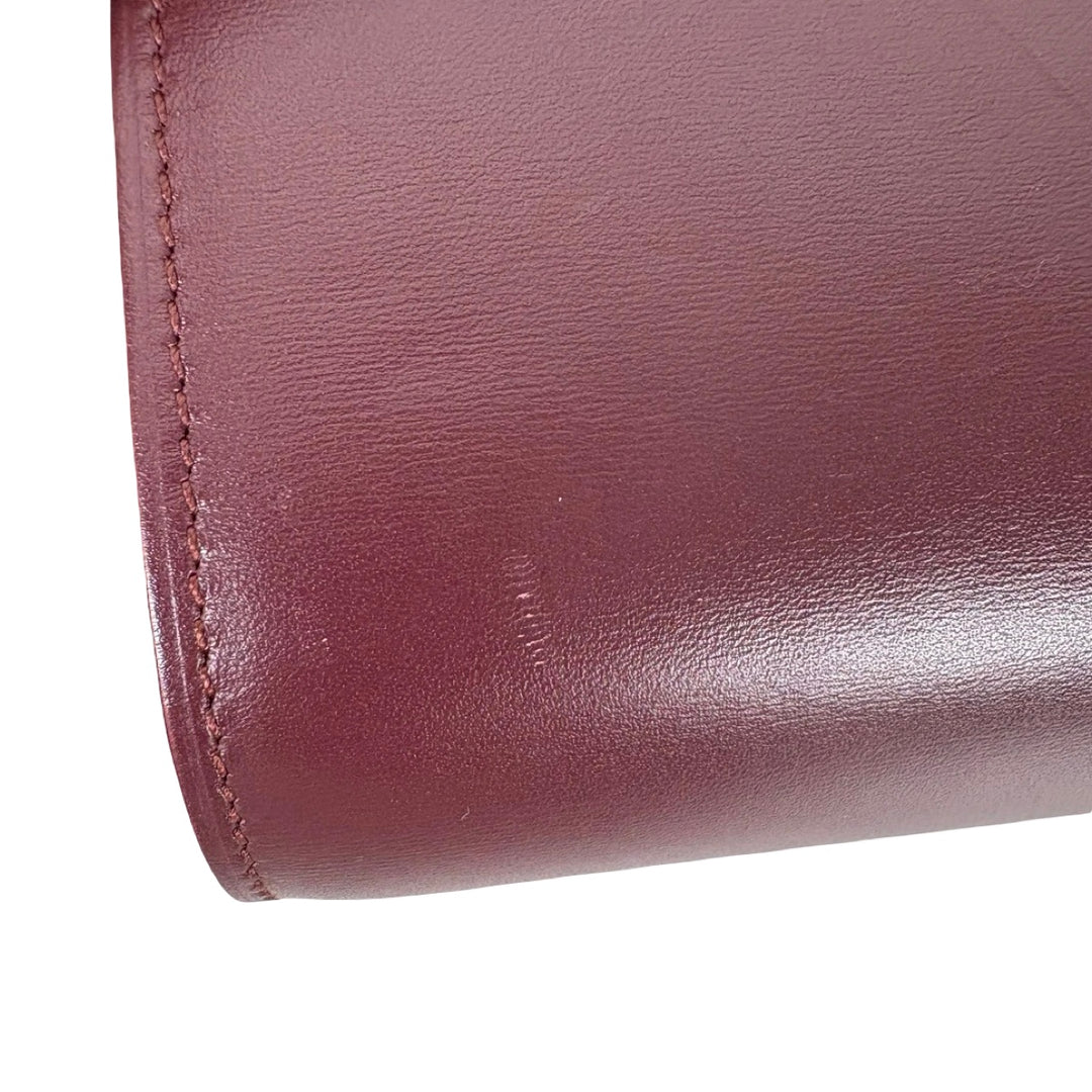 Celine Red Classic Box Mini Bag