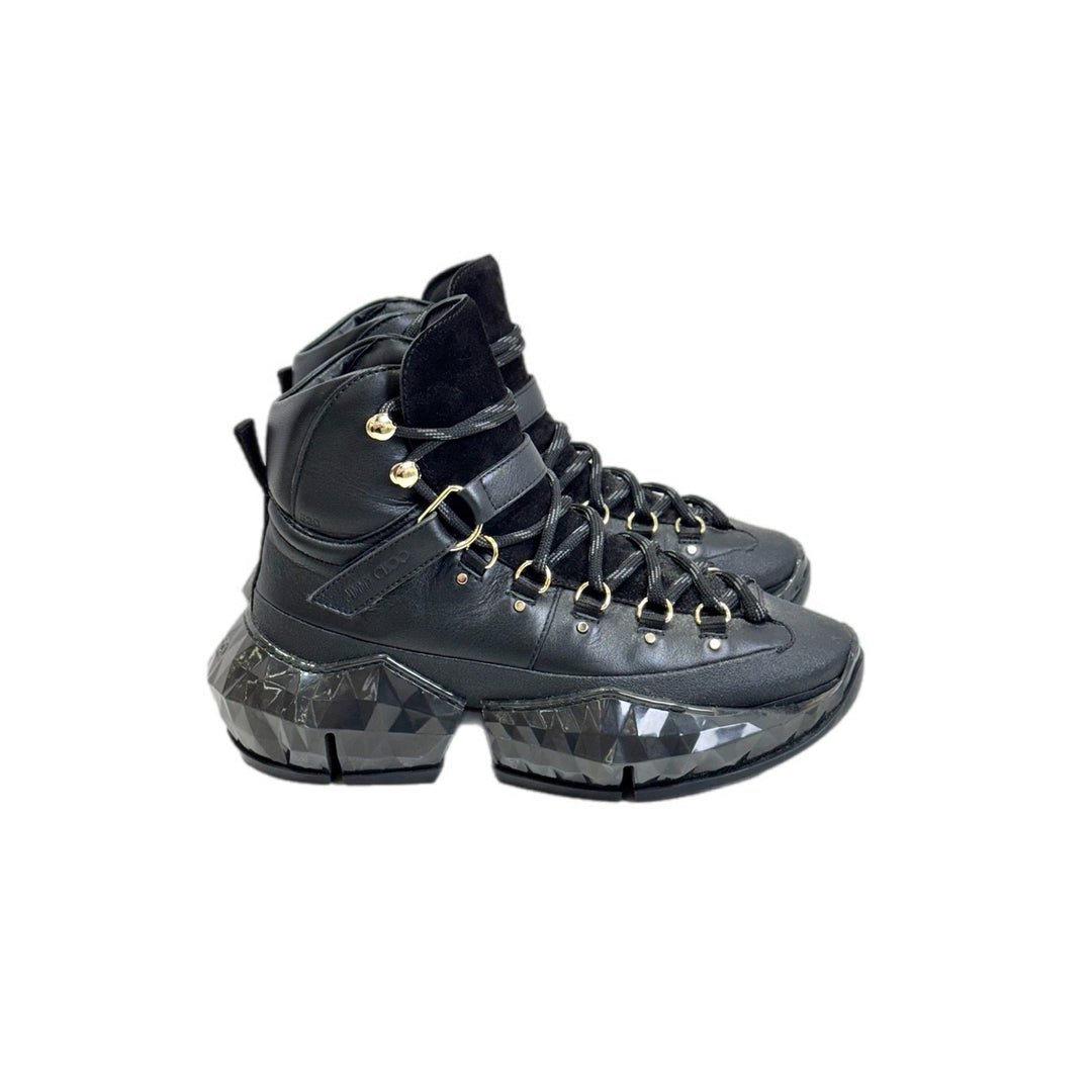 Jimmy Choo Black Boots Shoes #36