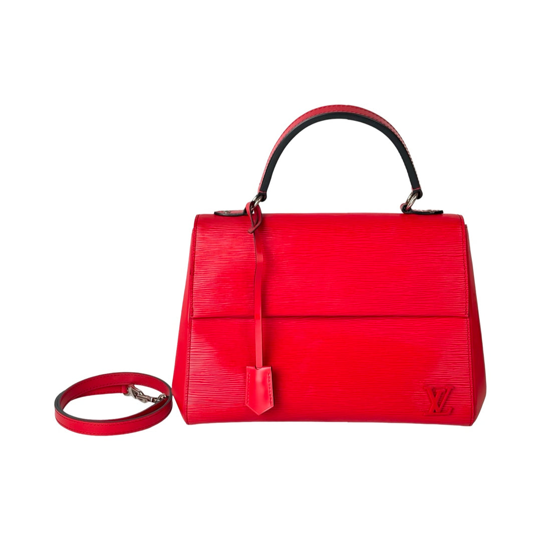 Louis Vuitton Epi Leather Cluny Red Bag