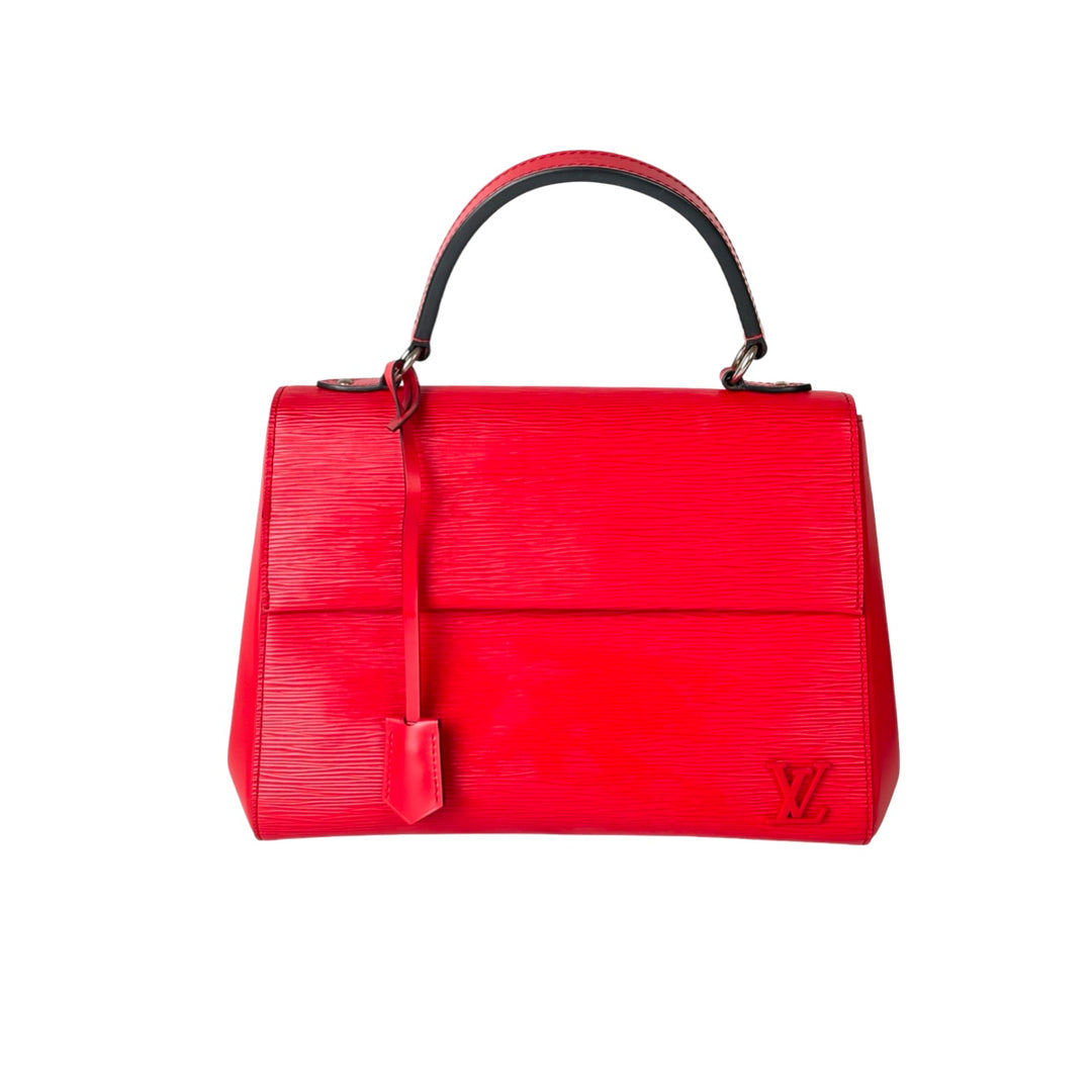 Louis Vuitton Epi Leather Cluny Red Bag