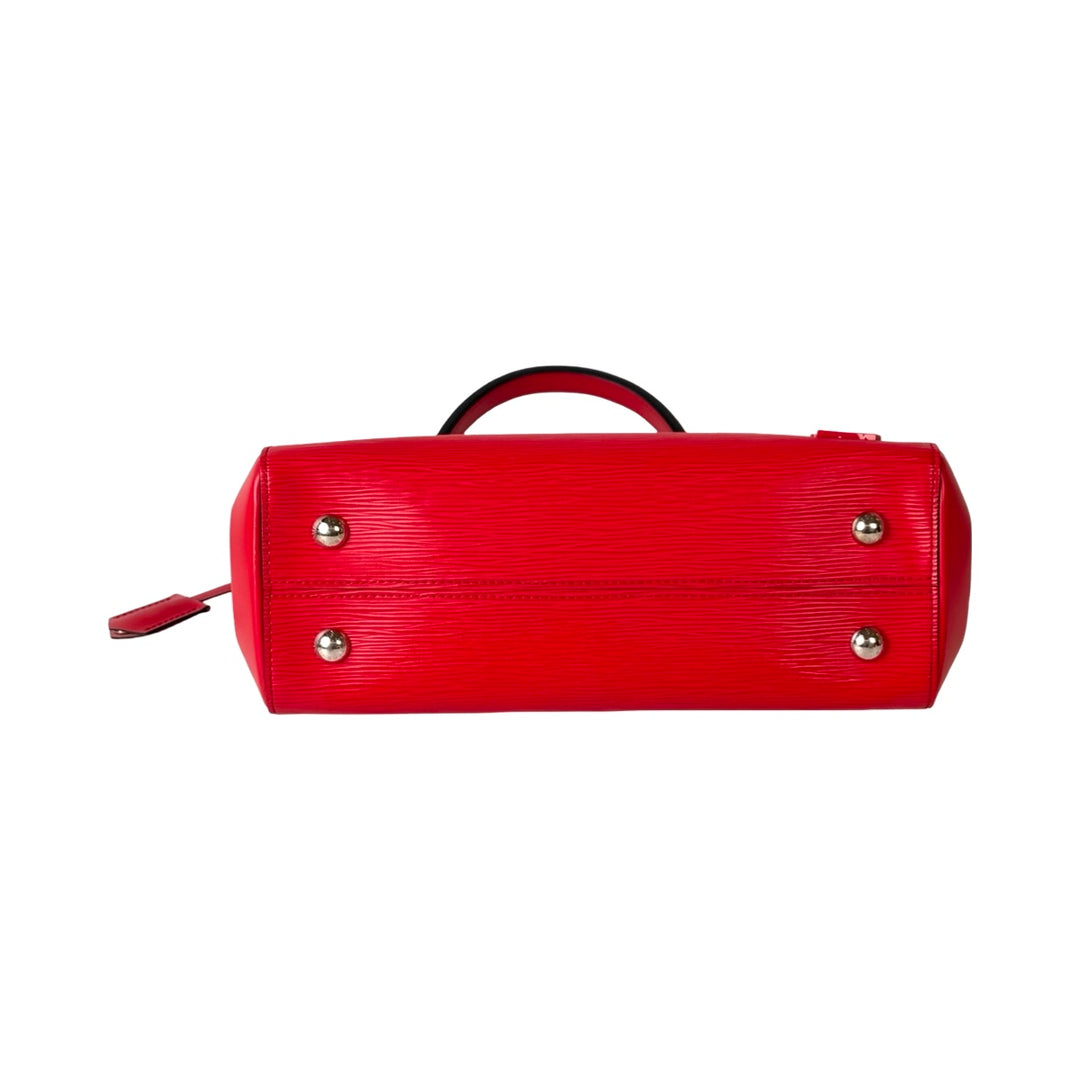 Louis Vuitton Epi Leather Cluny Red Bag