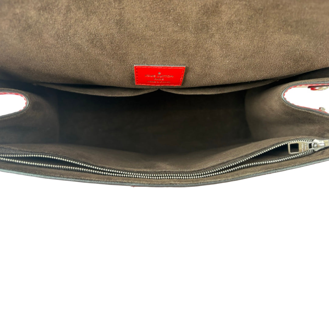 Louis Vuitton Epi Leather Cluny Red Bag