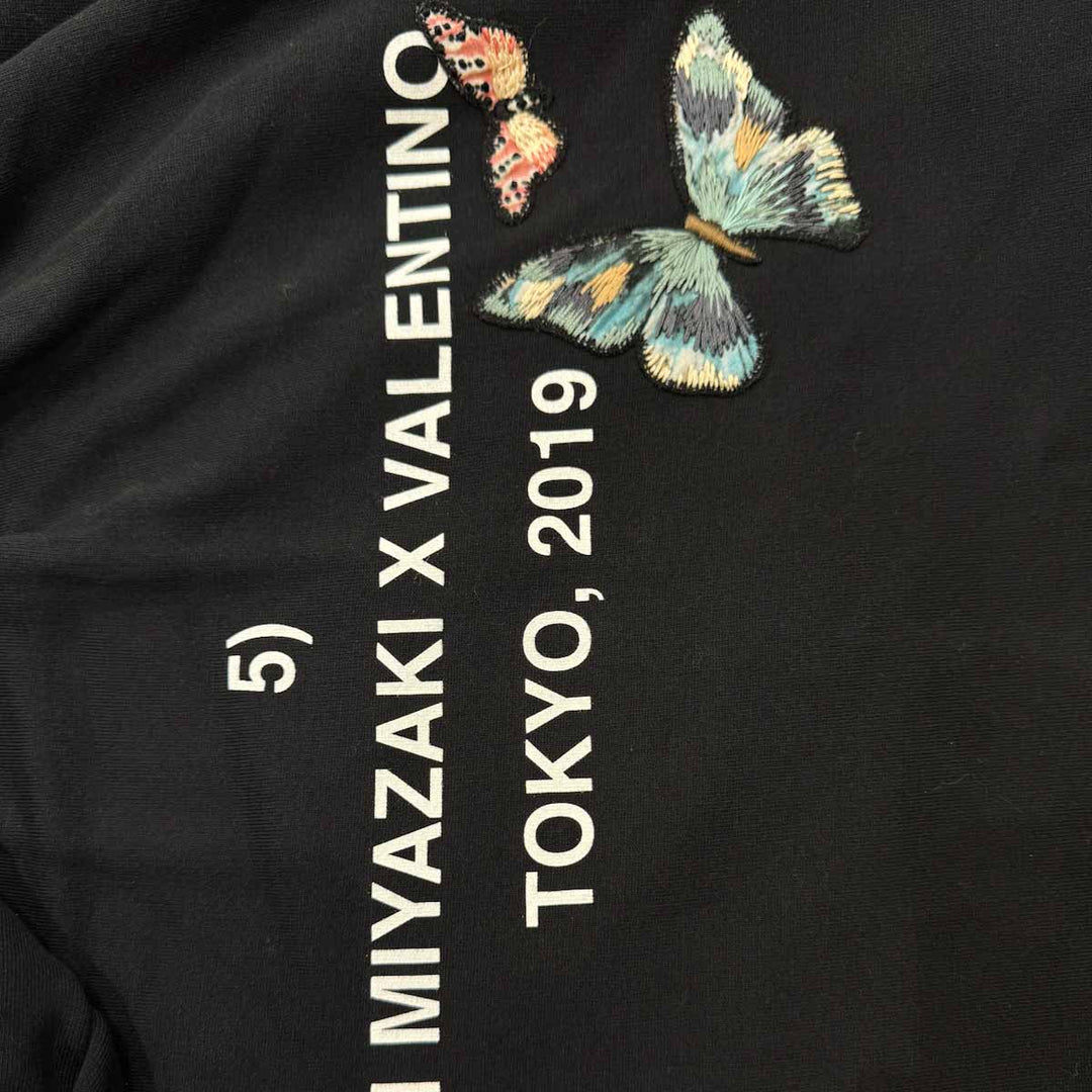 Valentino x Izumi Miyazaki Gravitation Butterfly Print Hoodie #S