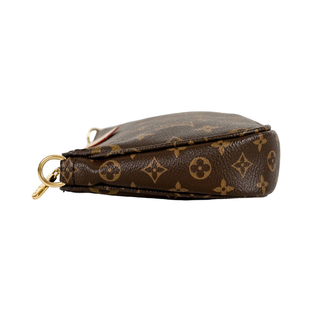 Louis Vuitton Multi Pochette Monogram Bag Green